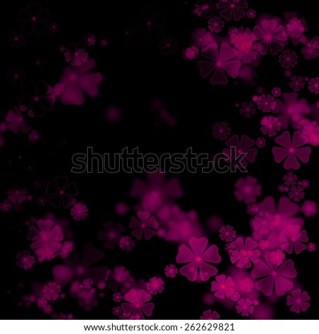 abstract flower blurry background