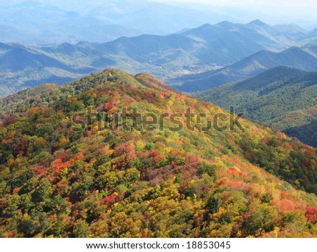 Fall Smoky Mountains.