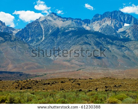 California Sierra Nevada Mountains