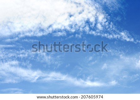 Cloud with blue sky use for nature wallpaper background and texture