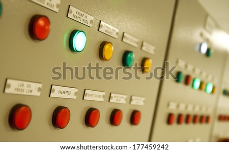 Control Room of an extra large ship