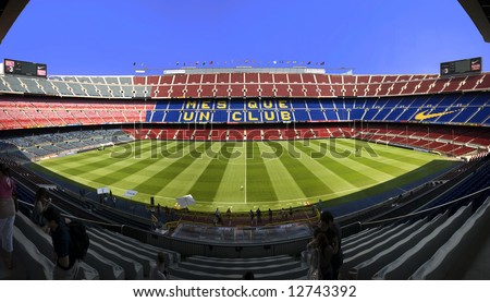 barcelona fc stadium. Camp Stadium, Barcelona