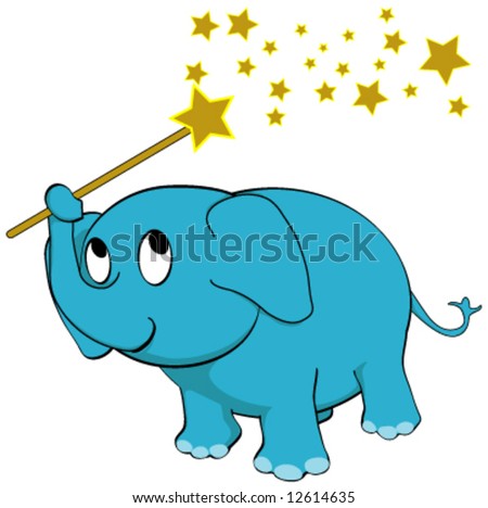 baby elephant clip art. a Wish - Baby Elephant