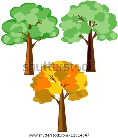 Vector Trees - 12614647 : Shutterstock