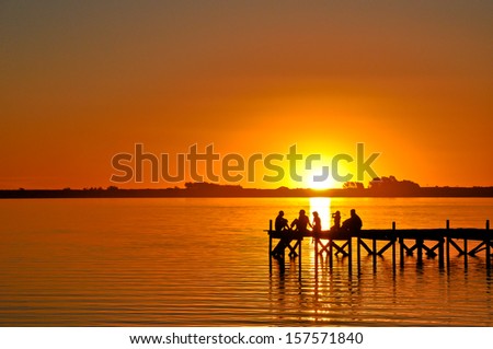 Sunset & Family