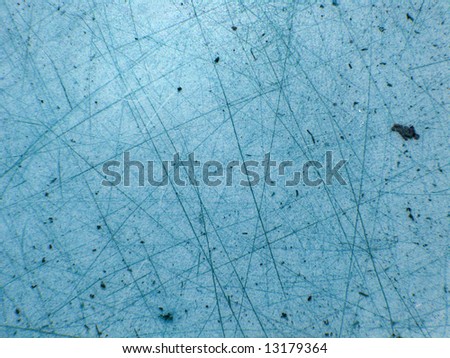 stock photo : blue ice scratch and structured background
