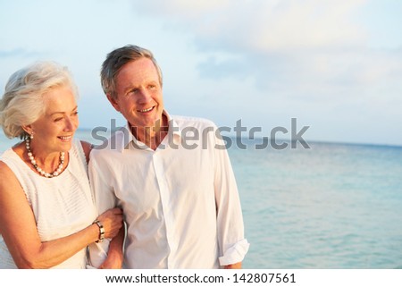 Senior Couple Getting Married In Beach Ceremony Senior Couple Getting Married In Beach Ceremony