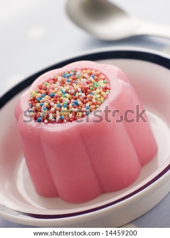 http://image.shutterstock.com/display_pic_with_logo/187633/187633,1215009455,3/stock-photo-blancmange-topped-with-s-and-s-14459200.jpg