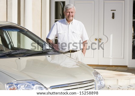 Car Outside House