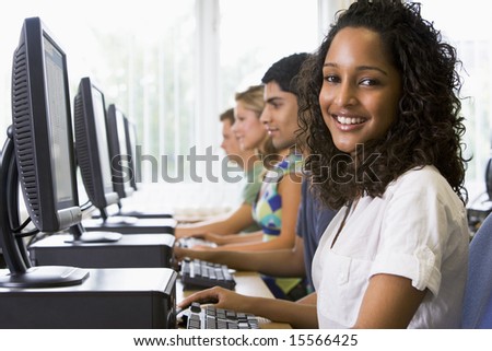 best laptop for a new college student
 on College Students In A Computer Lab Stock Photo 15566425 : Shutterstock
