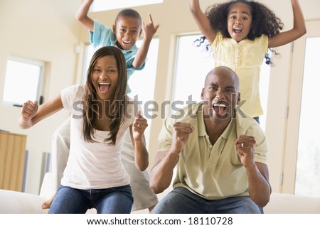 Family Cheering