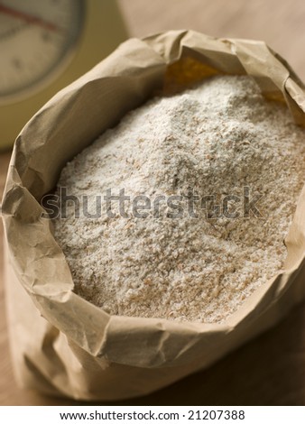 Plain Flour In Paper Bag