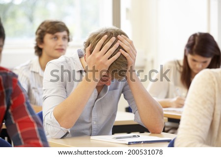 Student struggling in class