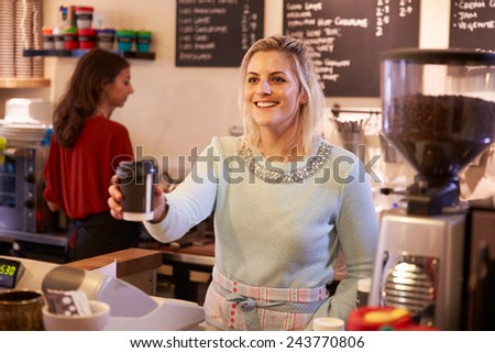 Two Women Running Coffee Shop Together