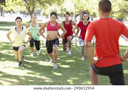 Instructor Running Fitness Boot Camp