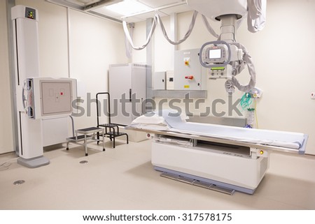 X Ray Department In Modern Hospital