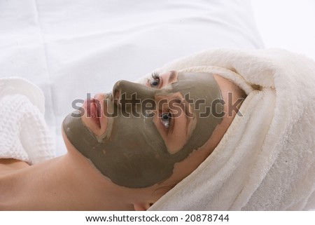 application of clay mask
