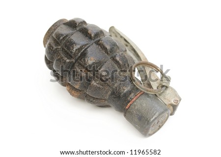 First World War Grenade. stock photo : world war two