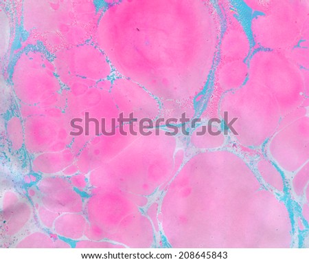 Abstract Background Marbled Paper. Modern Painted Background