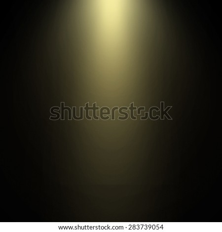 Light in dark room