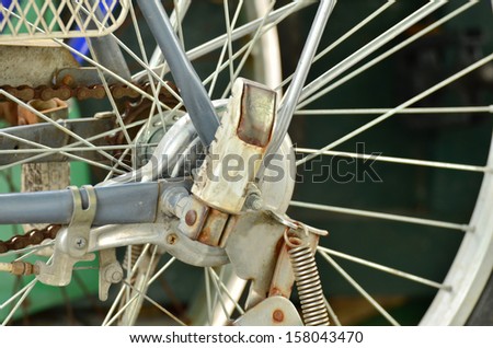 Close-up Wheel Bike