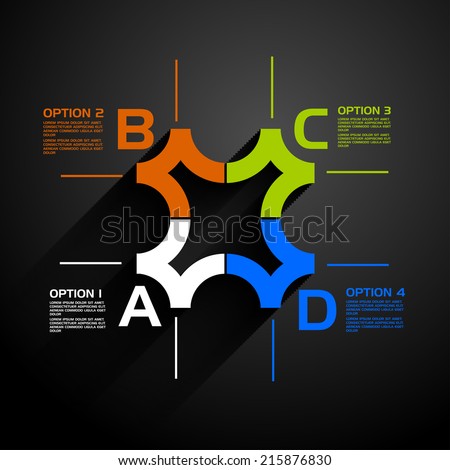 vector illustration business infographics ,  workflow layout , scheme of work