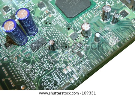Close Up Mother Board