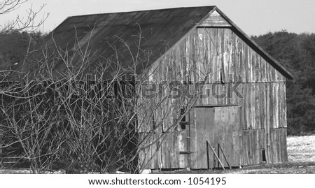Old Barn near farm