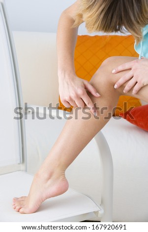 Leg Pain In A Woman