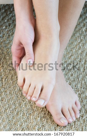 Foot Pain Woman