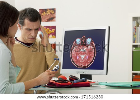 Neurology Consultation Man