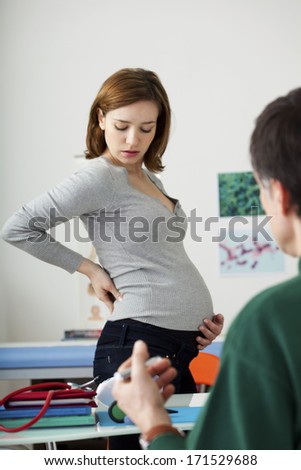 Pain Consultation Pregnant Woman