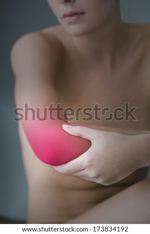 Elbow Pain In A Woman