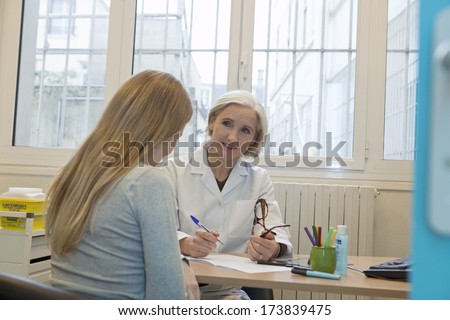 Woman In Consultation