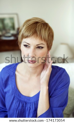 Ear Pain In A Woman