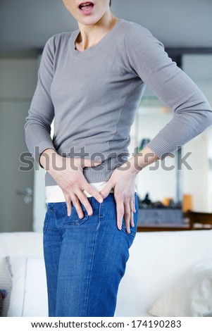 Woman With Hip Pain