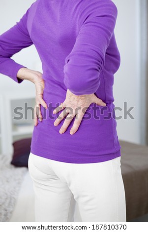 Lower Back Pain In Elderly Person