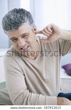 Ear Pain In A Man