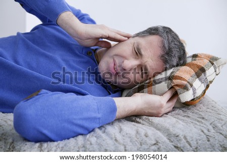 Ear pain in a man