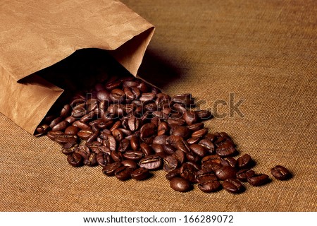 package with coffee