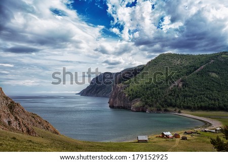 Lake Baikal is the deepest lake in the World. Olkhon Island is the largest island of Lake Baikal. Uzuri.