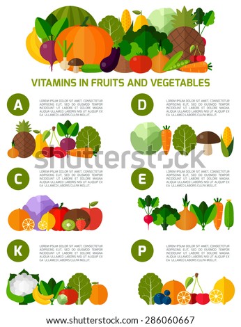 Vegetarian food infographic  background. Colorful template for cooking, restaurant menu and vegetarian food