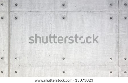 Symmetrical concrete slab pattern