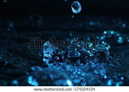 Water Background / Water is a transparent and nearly colorless chemical substance that is the main constituent of Earth\'s streams, lakes, and oceans, and the fluids of most living
