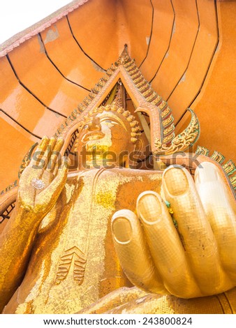 Big Golden Buddha Image, Kanchanaburi, Thailand