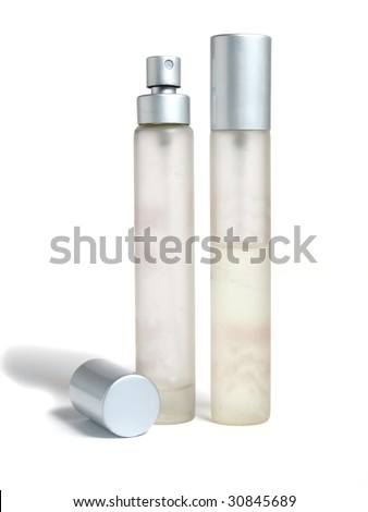 White Perfume Bottle