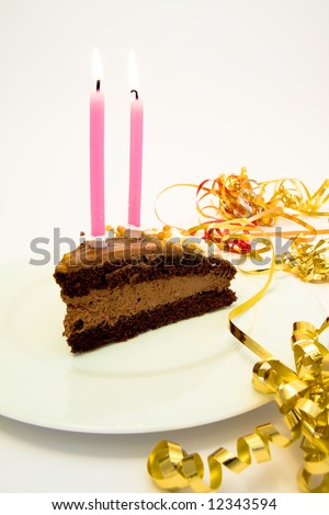 decorated birth day cake
