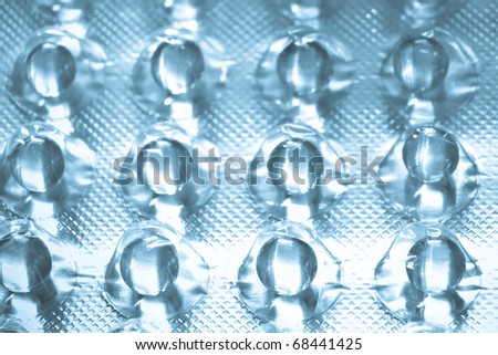 close up of vitamin oil capsules