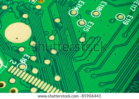 abstract circuit board as a background