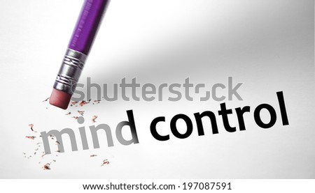 Eraser deleting the concept Mind Control